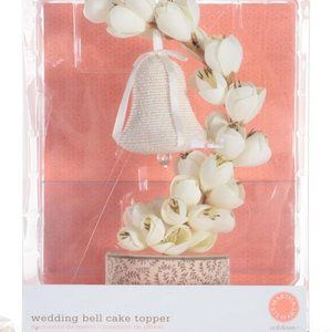 New! Martha Stewart Beaded Bell and Flower Cake Topper!